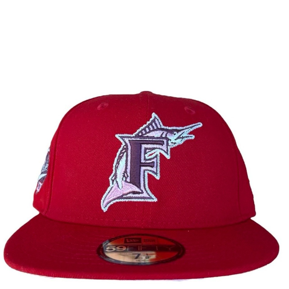 Florida marlins new era fitted cap